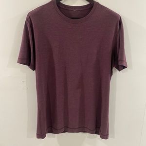 Lululemon 5 Year Basic T-Shirt Heathered Cassis Mens Large